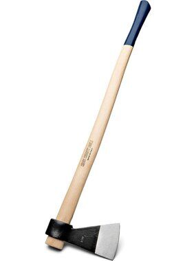 Classic Italian Tree Felling Axe | 35" Ash Handle | Durable Steel Head, 8.75